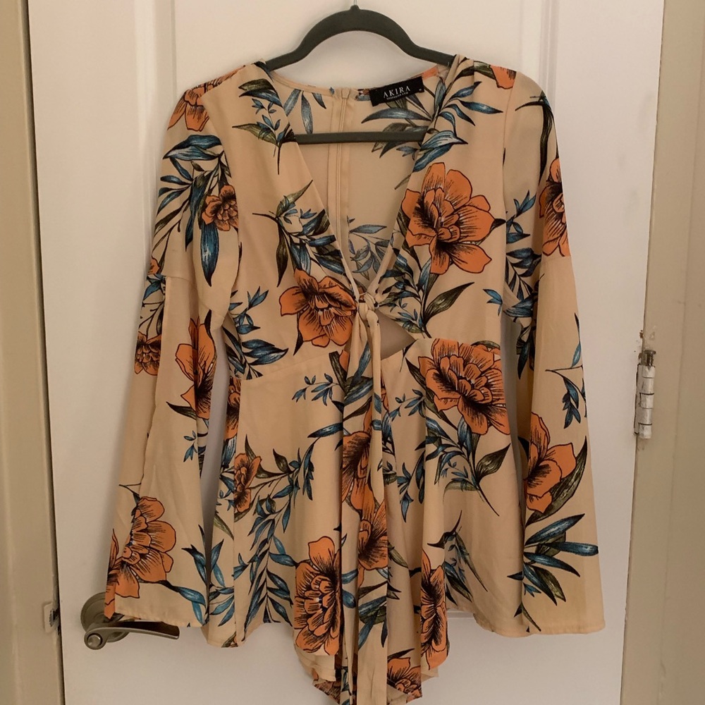 Floral romper
